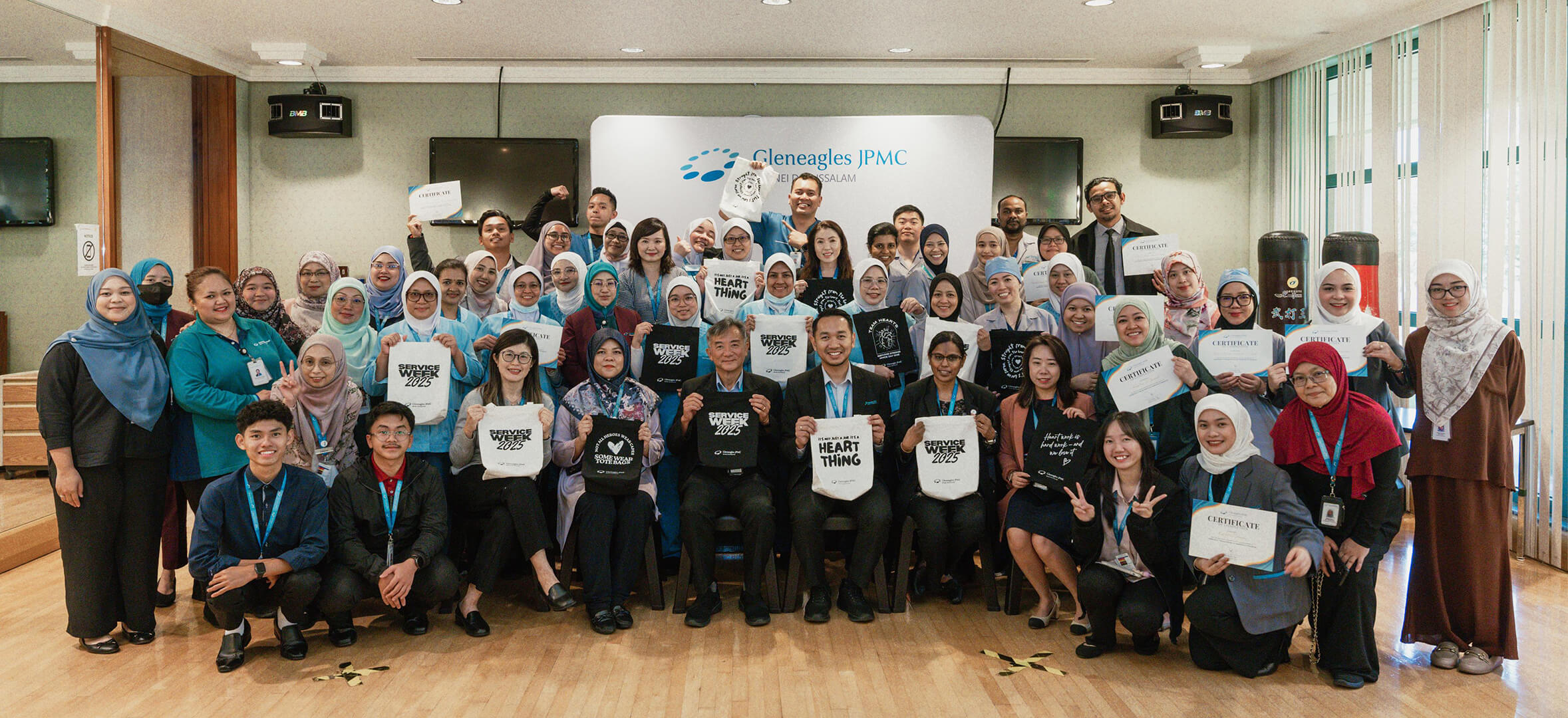 Gleneagles JPMC Celebrates Service Week